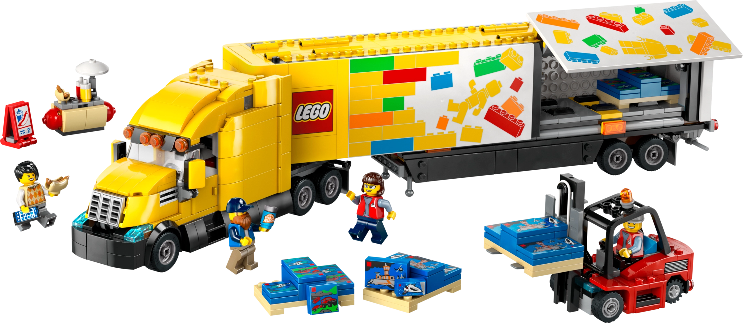 LEGO 60440 Yellow Delivery Truck