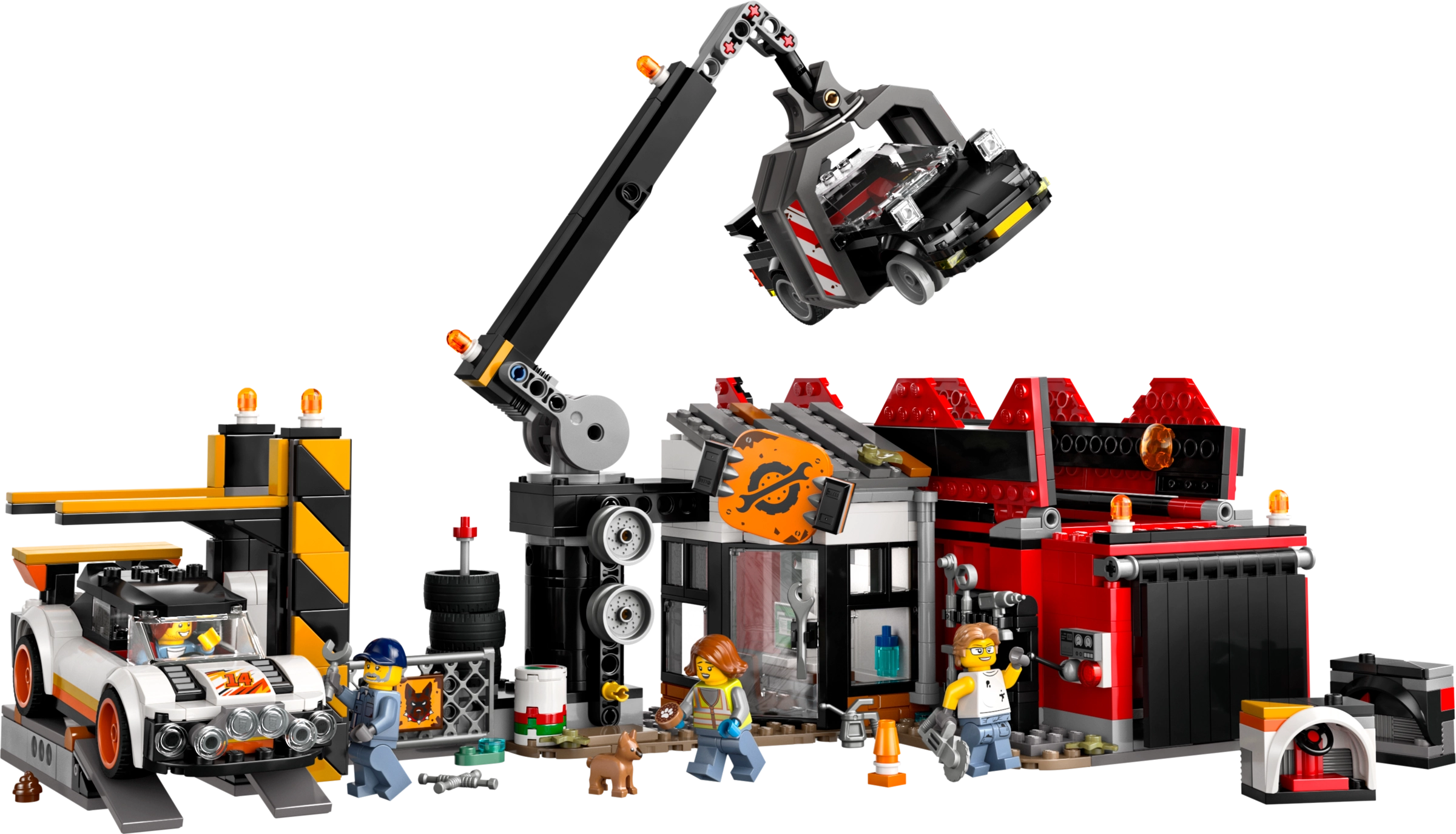 LEGO 60472 Scrapyard with Cars