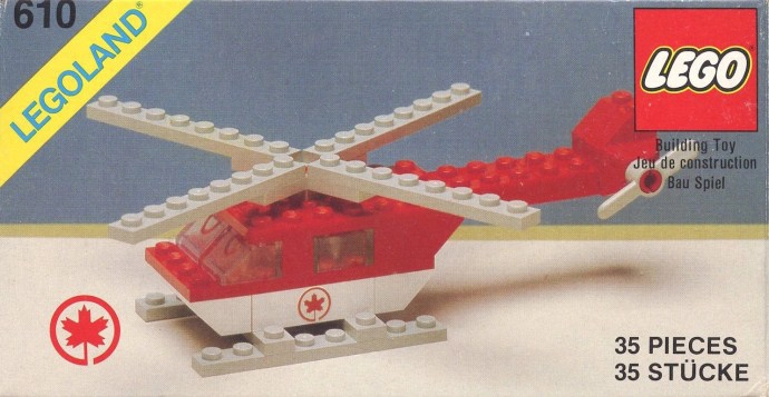 LEGO 610 Rescue Helicopter