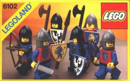 LEGO 6102 Castle Mini Figures