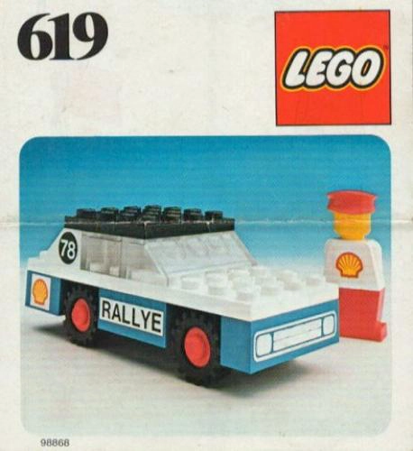 LEGO 619 Rally Car