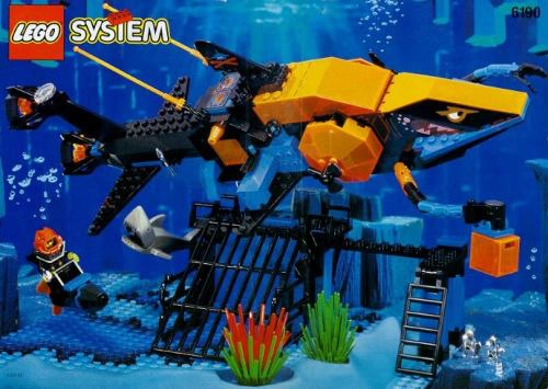 LEGO 6190 Shark's Crystal Cave