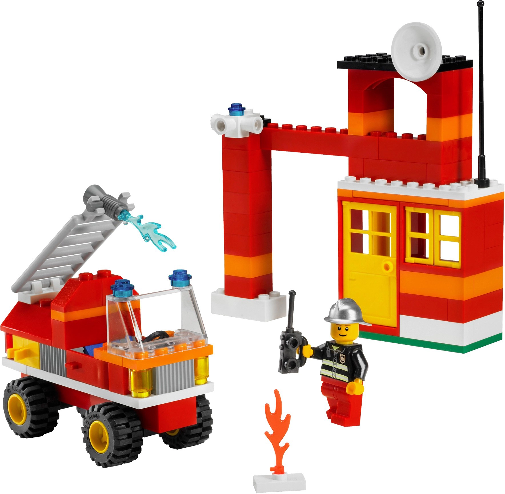 LEGO 6191 Fire Fighter Building Set