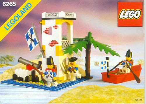 LEGO 6265 Sabre Island