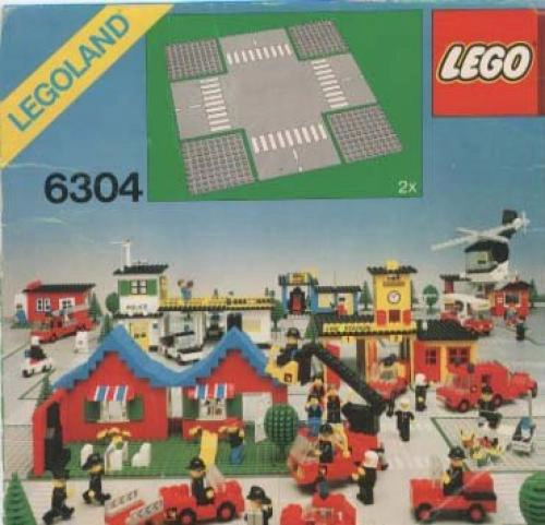 LEGO 6304 Cross Roads Plates