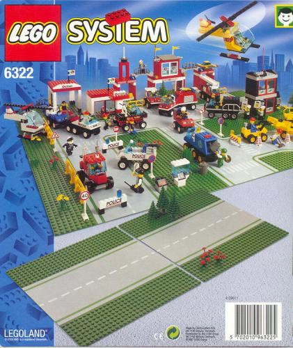 LEGO 6322 Straight Road Plates