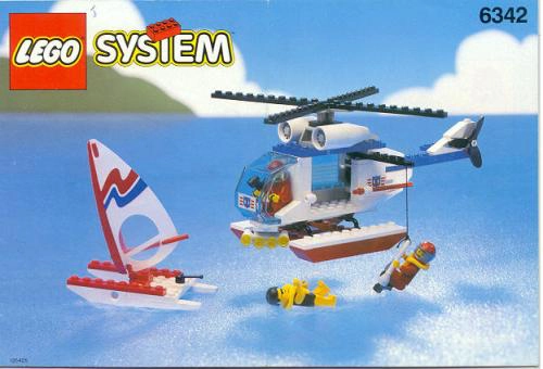 LEGO 6342 Beach Rescue Chopper