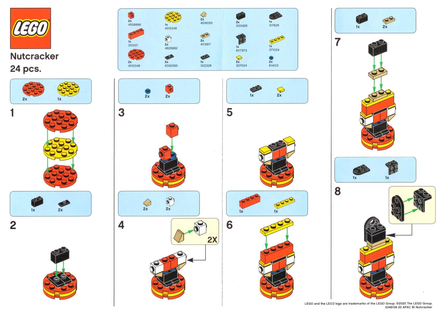 LEGO 6349569 Nutcracker