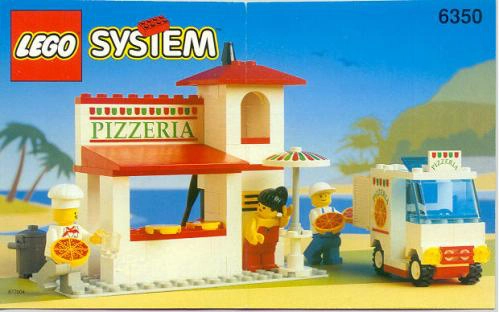 LEGO 6350 Pizza To Go