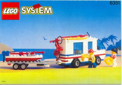 LEGO 6351 Surf N' Sail Camper