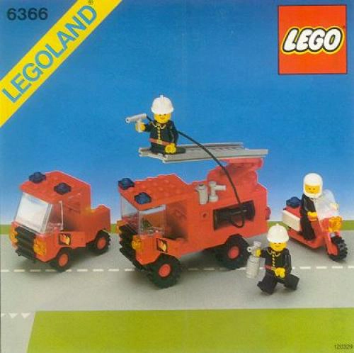 LEGO 6366 Fire & Rescue Squad