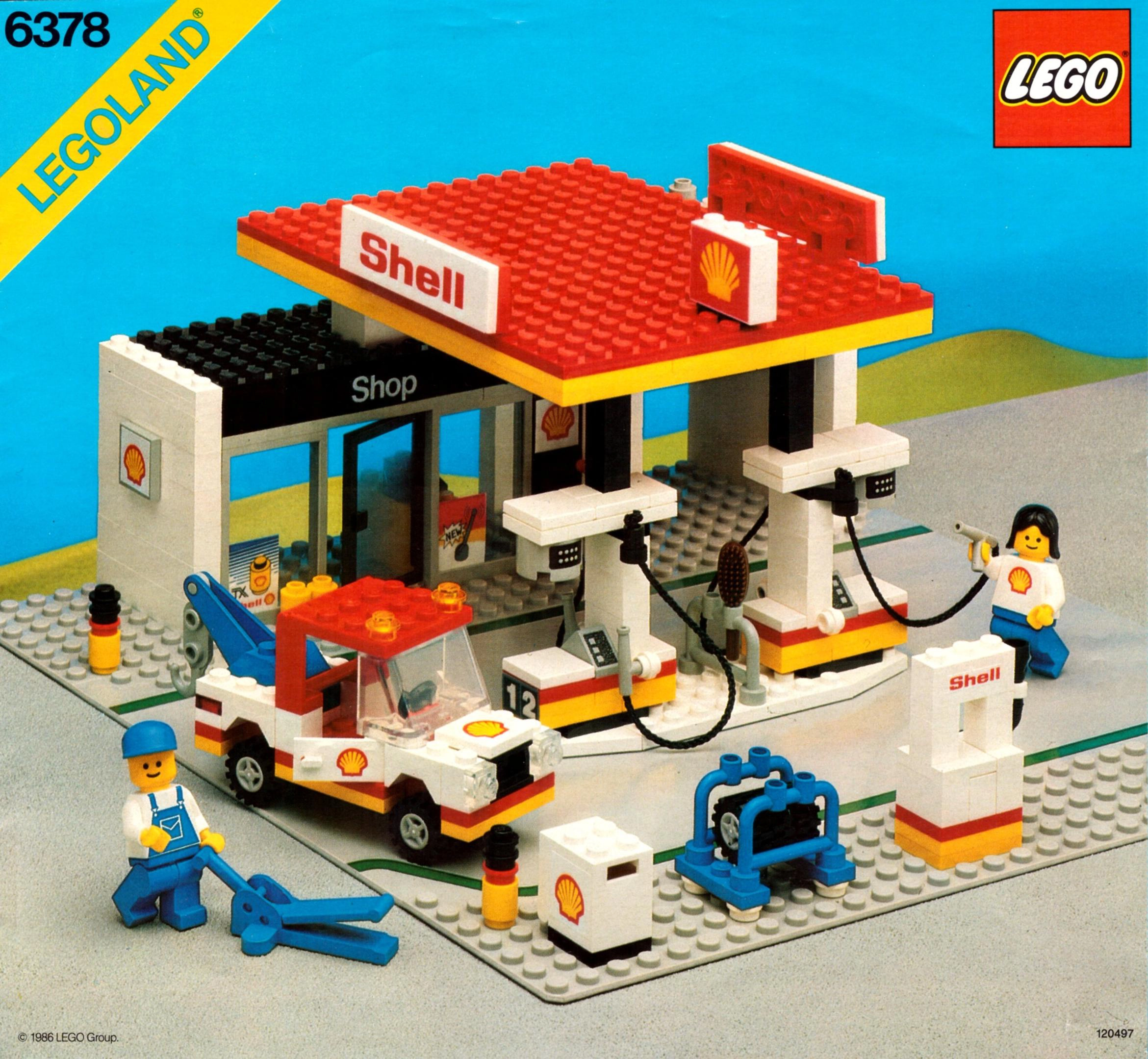 LEGO 6378 Shell Service Station