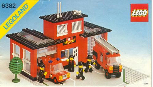 LEGO 6382 Fire Station