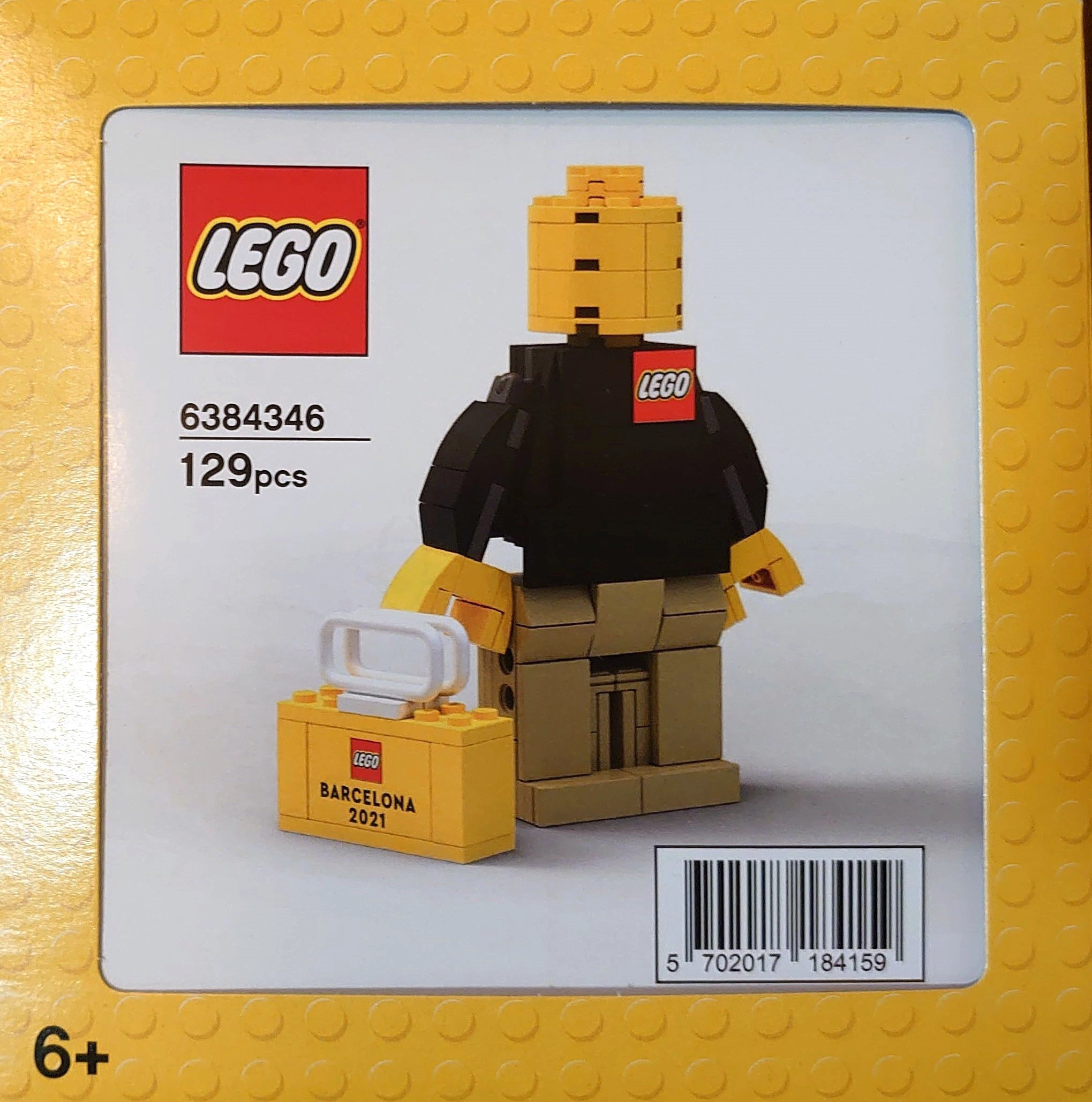 LEGO 6384346 Barcelona Brand Store Opening Associate Figure