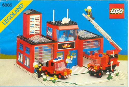 LEGO 6385 Fire House-I