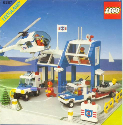 LEGO 6387 Coastal Rescue Base