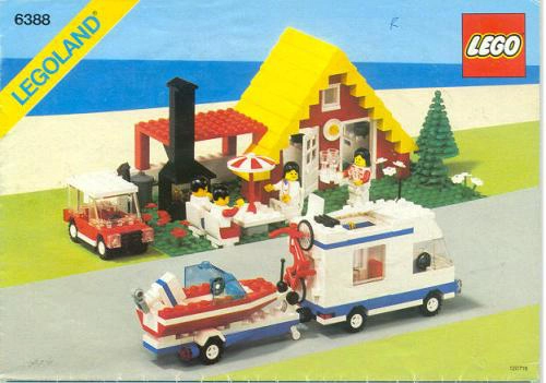 LEGO 6388 Holiday Home with Caravan