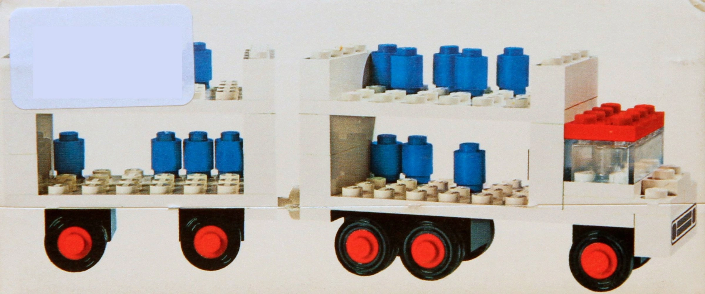 LEGO 645 Milk Float & Trailer