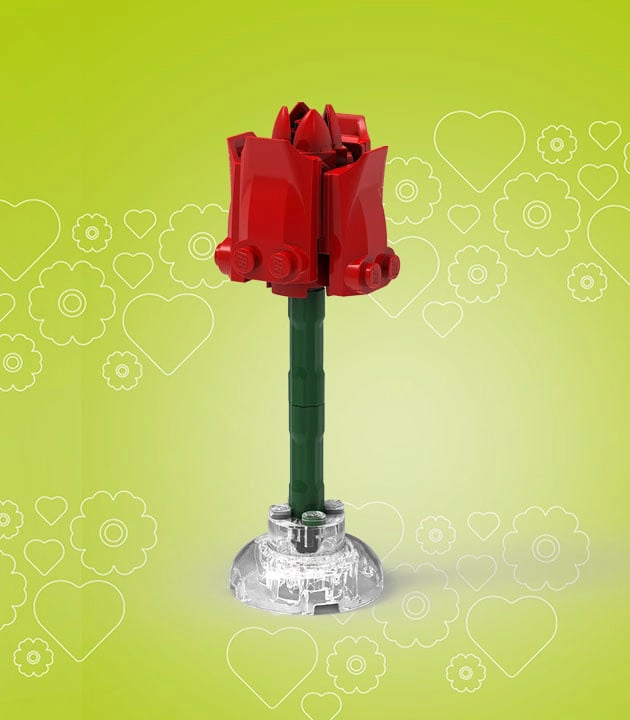 LEGO 6453332 Rose