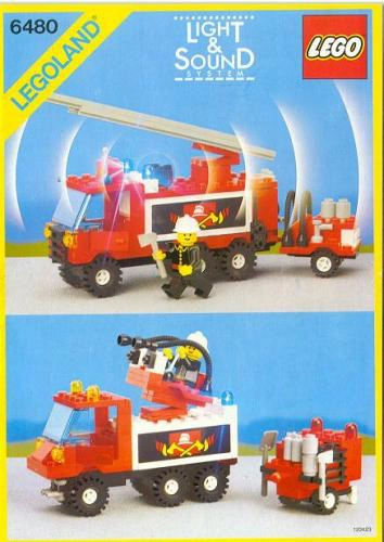 LEGO 6480 Hook and Ladder Truck