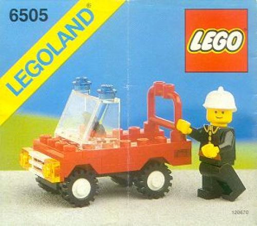 LEGO 6505 Fire Chief's Car