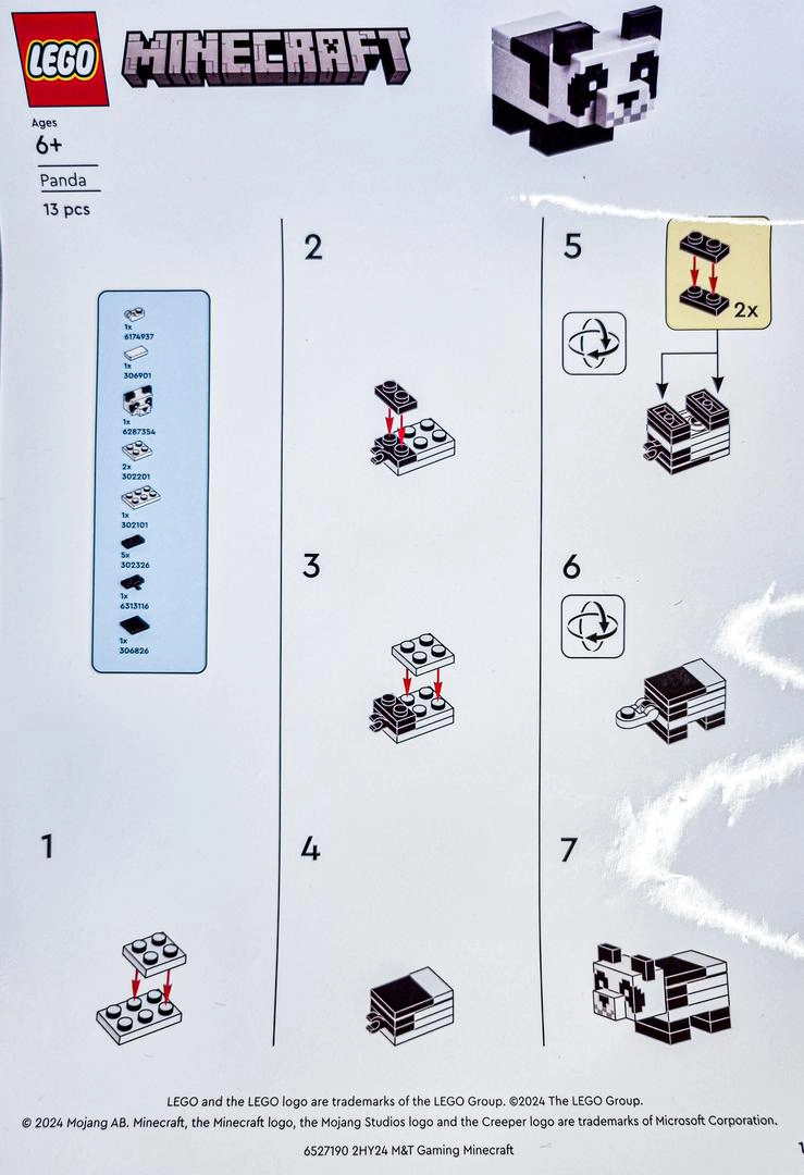 LEGO 6527190 Panda