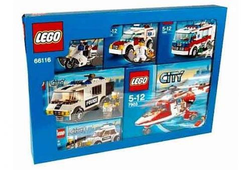 LEGO 66116 City Emergency Services Vehicles (Multipack)