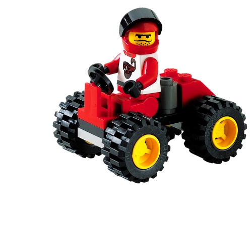 LEGO 6619 Red Four Wheel Driver