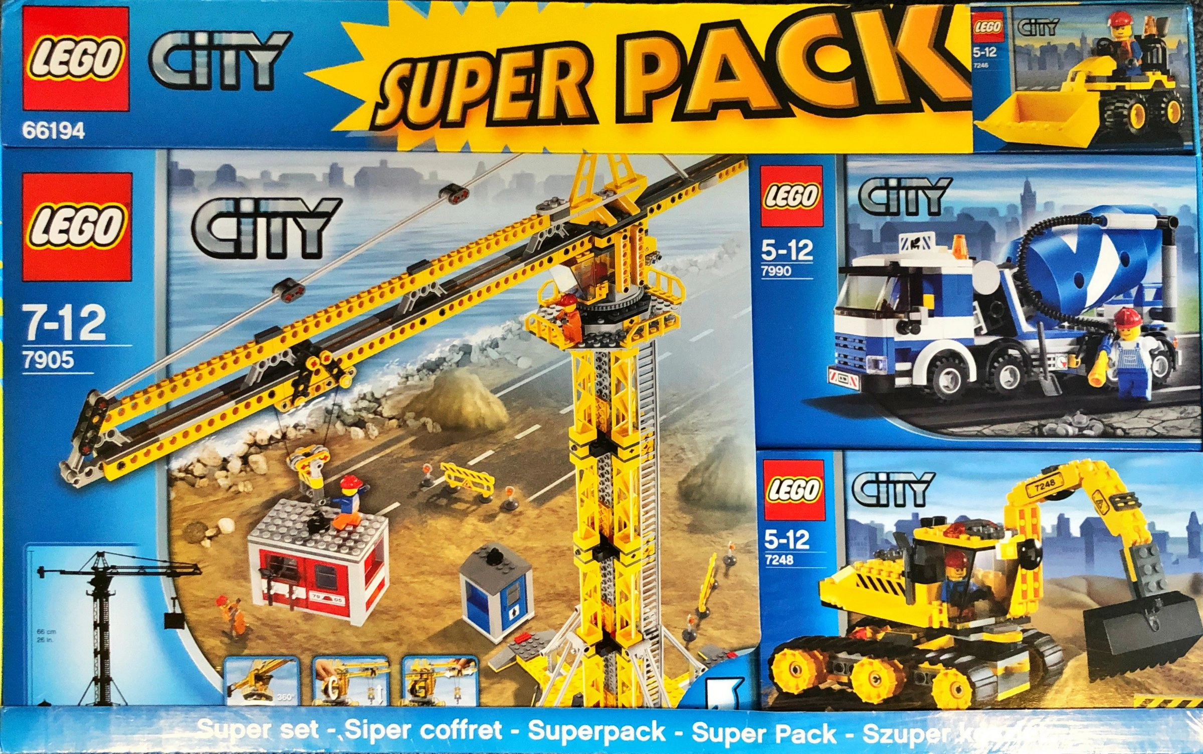 LEGO 66194 City Super Pack