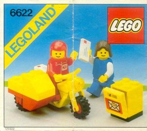 LEGO 6622 Mailman on Motorcycle