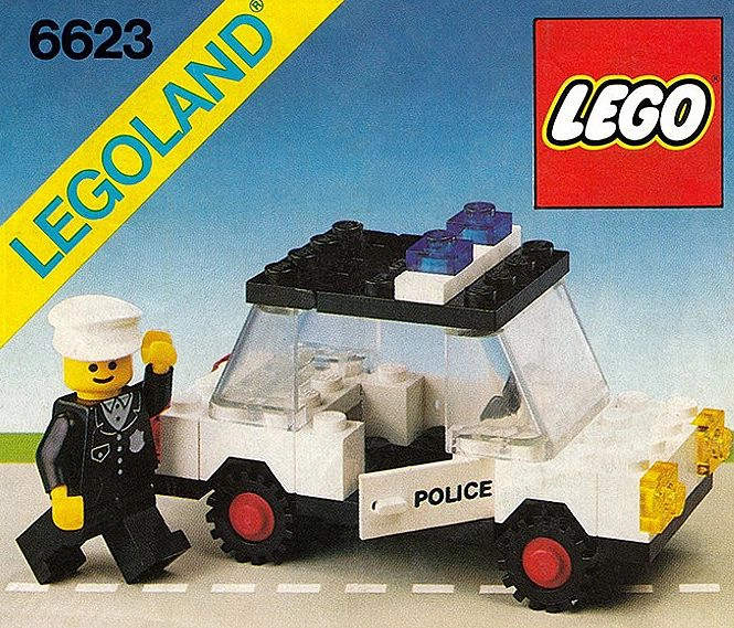 LEGO 6623 Police Car