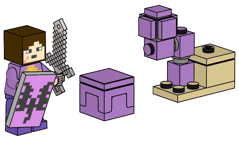 LEGO 662413 End Warrior and Shulker