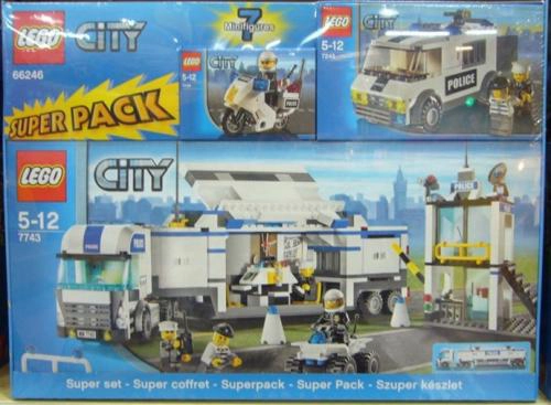 LEGO 66246 City Super Pack