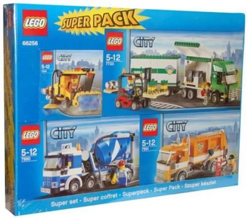 LEGO 66256 City Super Pack