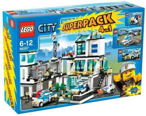 LEGO 66257 City Super Pack 4 in 1