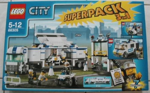 LEGO 66305 City Super Pack 3 in 1