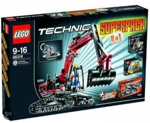 LEGO 66318 Technic Super Pack 4 in 1