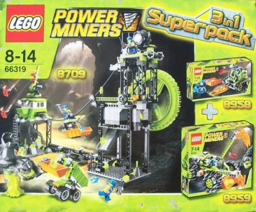 LEGO 66319 Power Miners 3 in 1 Superpack