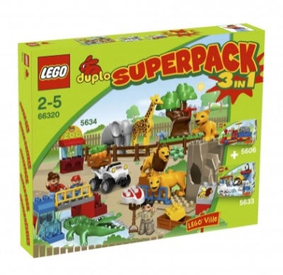 LEGO 66320 Zoo Super Pack 3 in 1