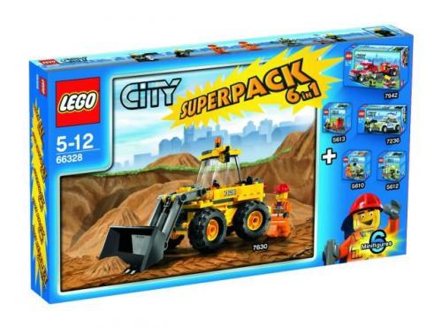 LEGO 66328 City Super Pack 6 in 1