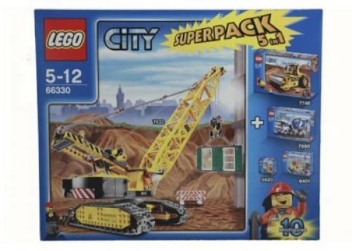 LEGO 66330 City Super Pack 5 in 1