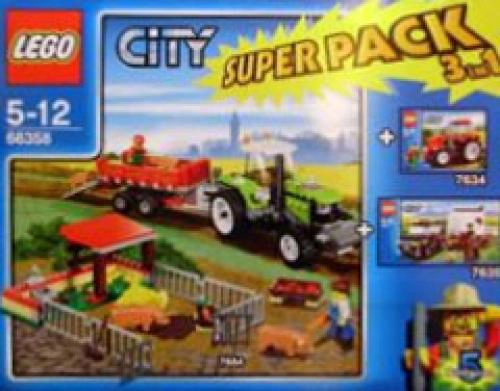 LEGO 66358 City Super Pack 3 in 1