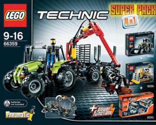 LEGO 66359 Technic Super Pack 4 in 1