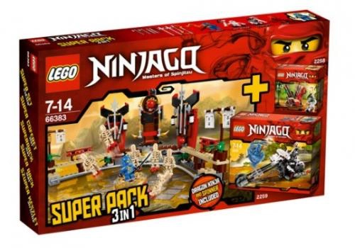 LEGO 66383 Ninjago Super Pack 3 in 1