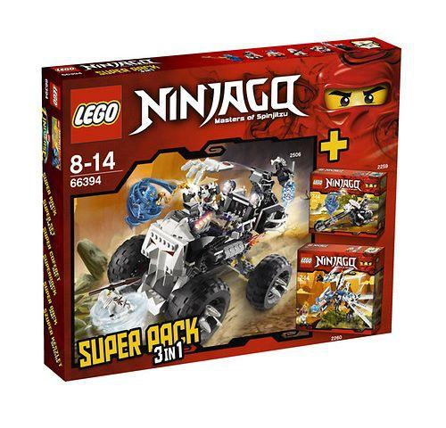 LEGO 66394 Ninjago Super Pack 3 in 1