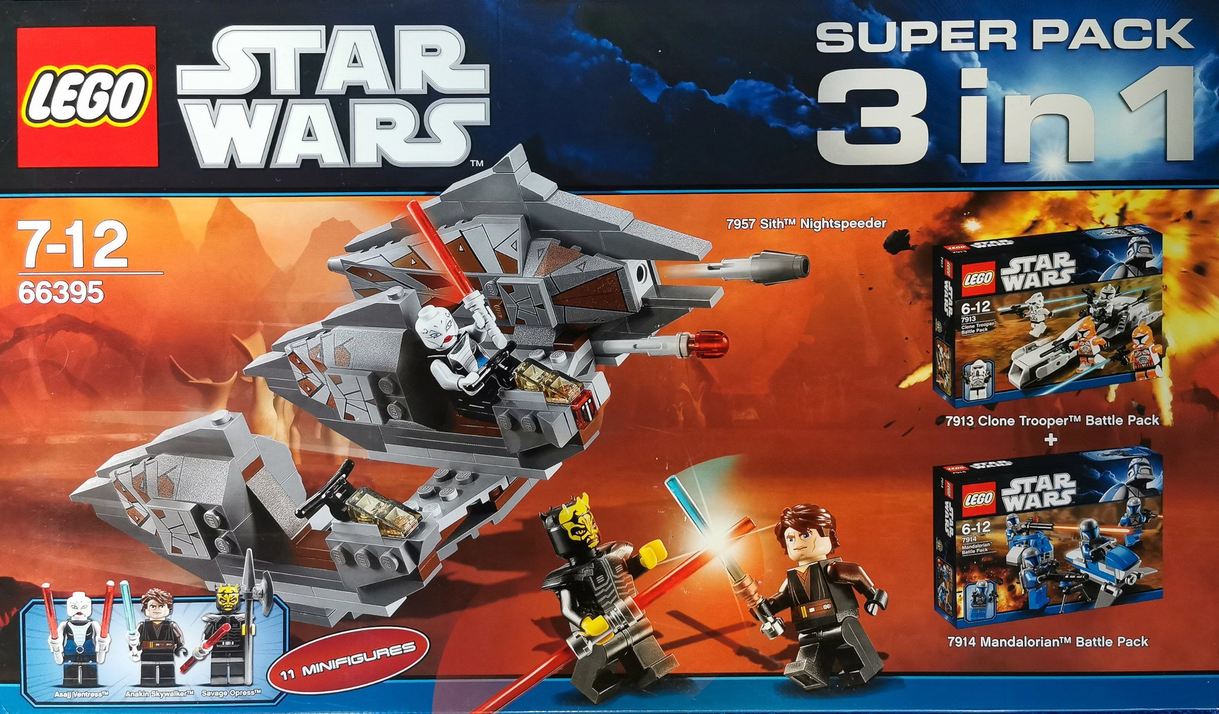 LEGO 66395 Super Pack 3 in 1