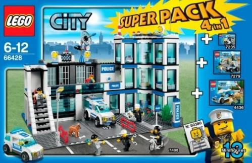 LEGO 66428 City Super Pack 4 in 1