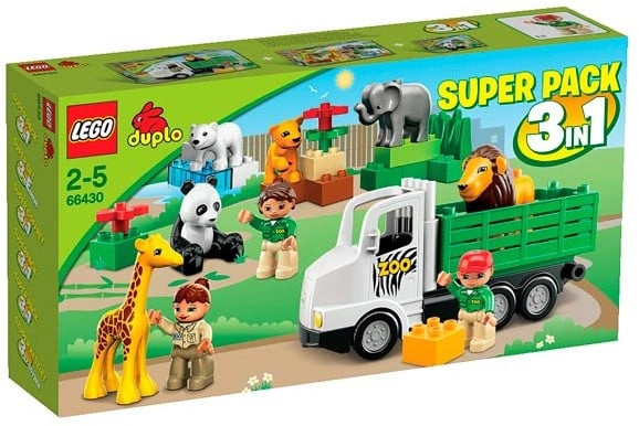 LEGO 66430 Zoo Super Pack 3 in 1