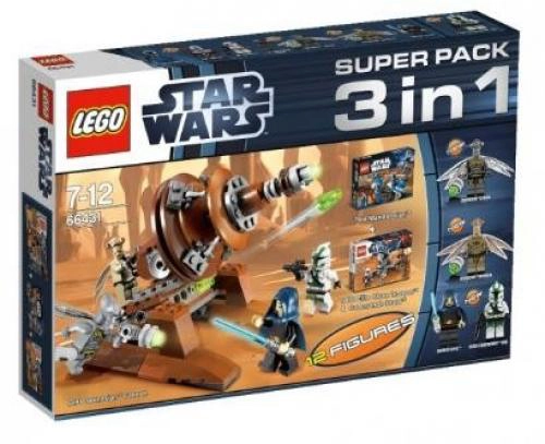 LEGO 66431 Star Wars Super Pack 3 in 1