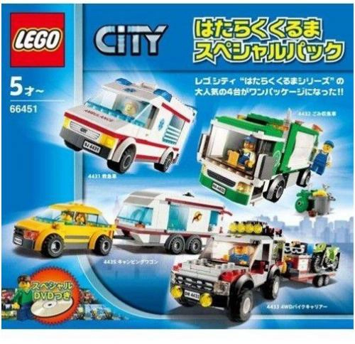 LEGO 66451 City Traffic Super Pack 4 in 1